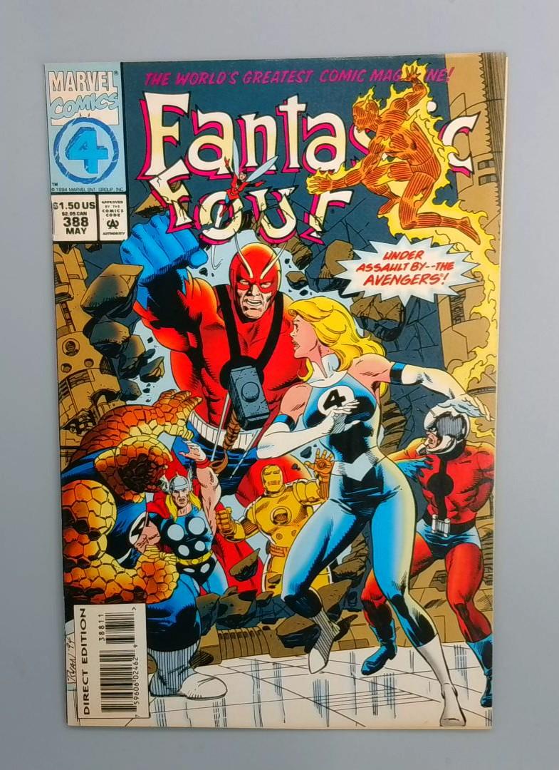 Fantastic Four #388 Marvel Comics 1994 JR1