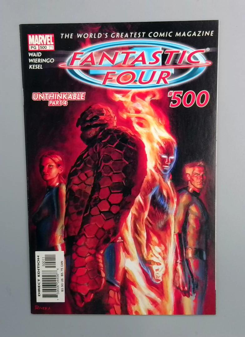 Fantastic Four #500, NM Unthinkable Part 4, Marvel, 2003 JR1