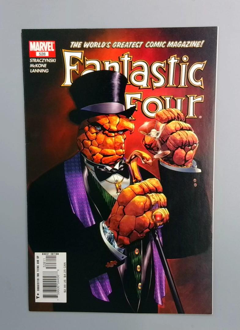 Fantastic Four #528, VF/NM Thing Cover, Marvel Comics, 2005 JR1