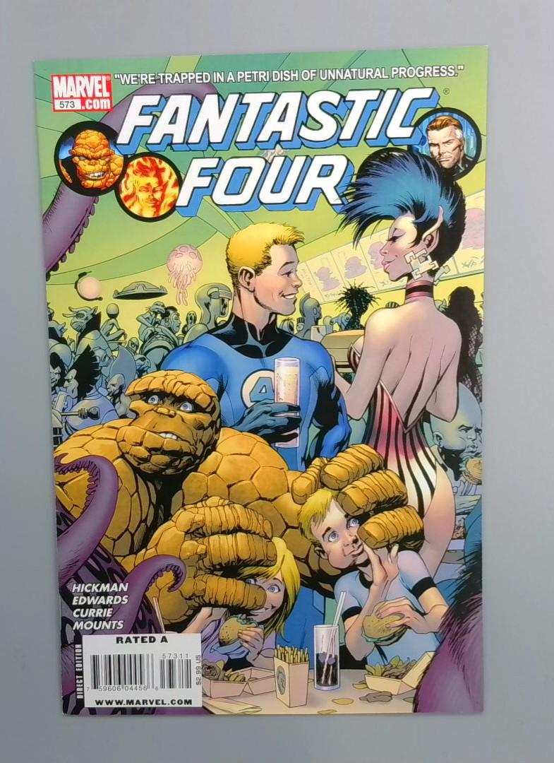 Fantastic Four #573, NM Marvel Comics, 2009 JR1