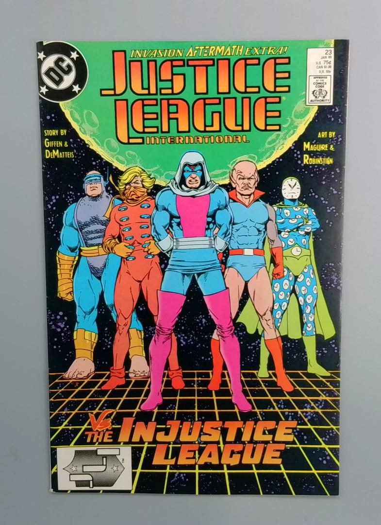 Justice League International #23 DC Comics, 1989 JR1