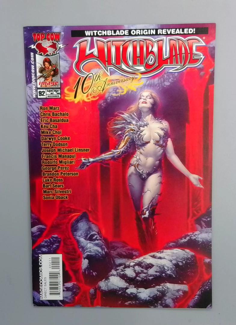 Witchblade #92, NM 10th Anniversary Issue, Top Cow, 2005 JR1
