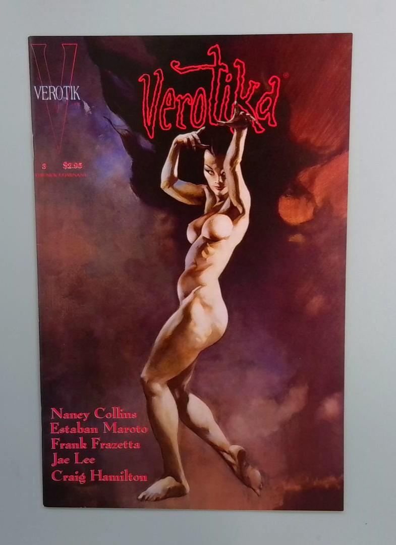 Verotika #3, Frank Frazetta Cover, Verotik, 1995