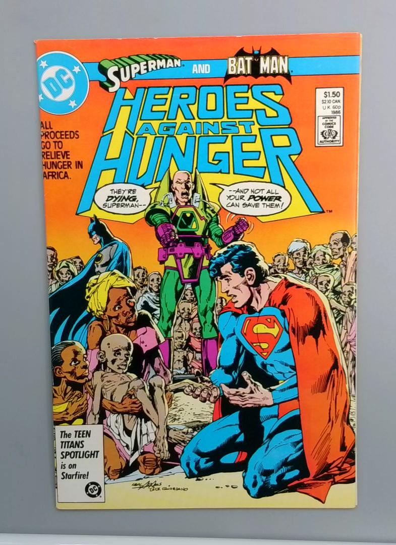 Heroes Against Hunger #1, DC Comics, 1986 JR1