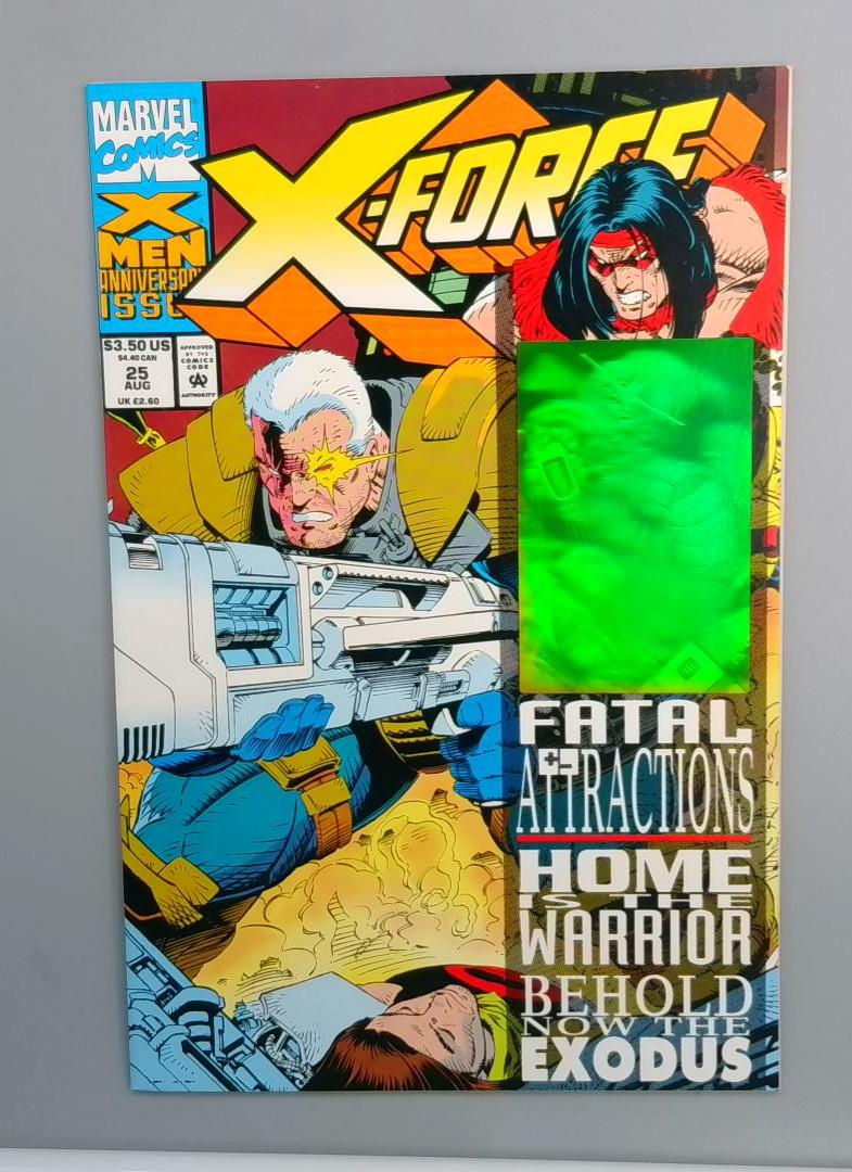 X-Force #25, NM Fatal Attractions, Marvel Comics, 1993 JR1