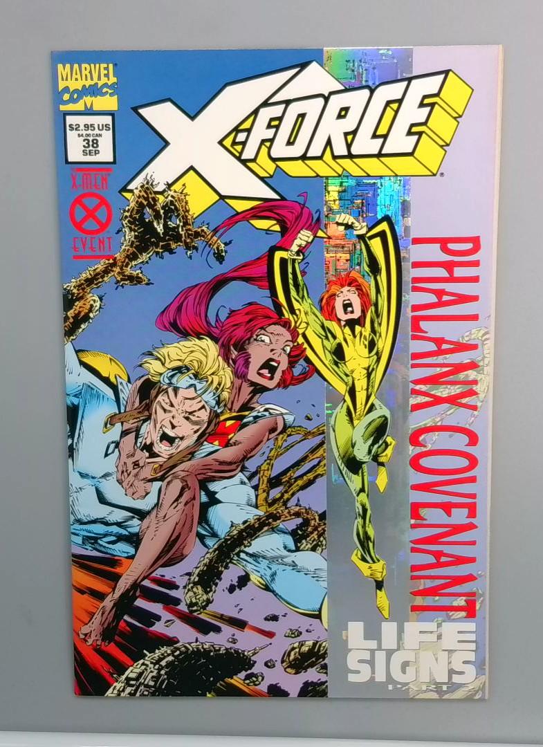 X-Force #38, NM Phalanx Covenant: Life Signs, Marvel Comics, 1994 JR1