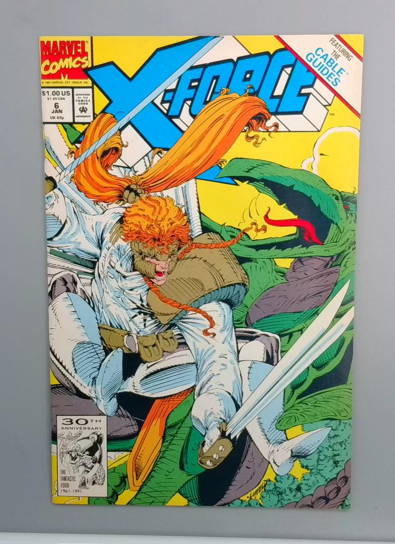 X-Force #6, Marvel Comics, 1991 JR1 Copy2