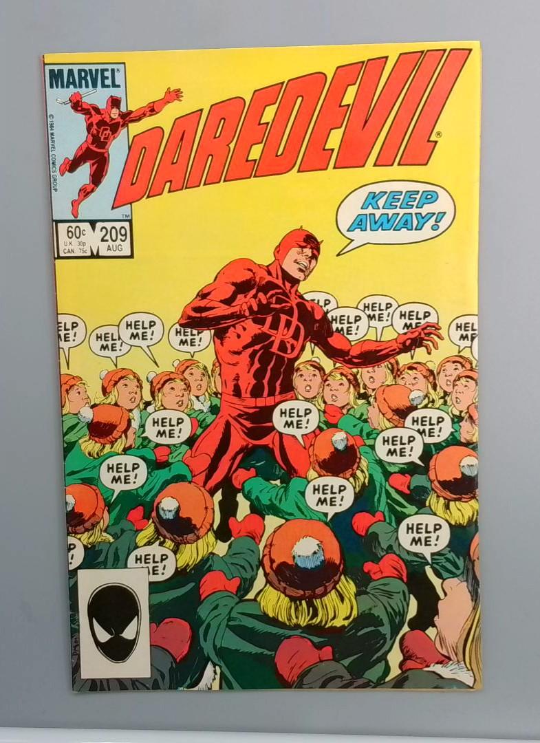 Daredevil #209, Marvel, 1984 JR1