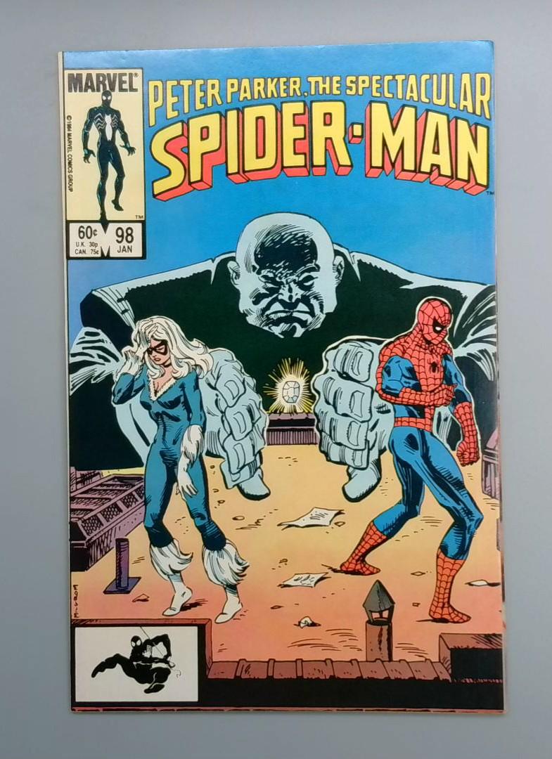 Spectacular Spider-Man #98, NM 1st Appearance of Spot, Marvel, 1984 JR1