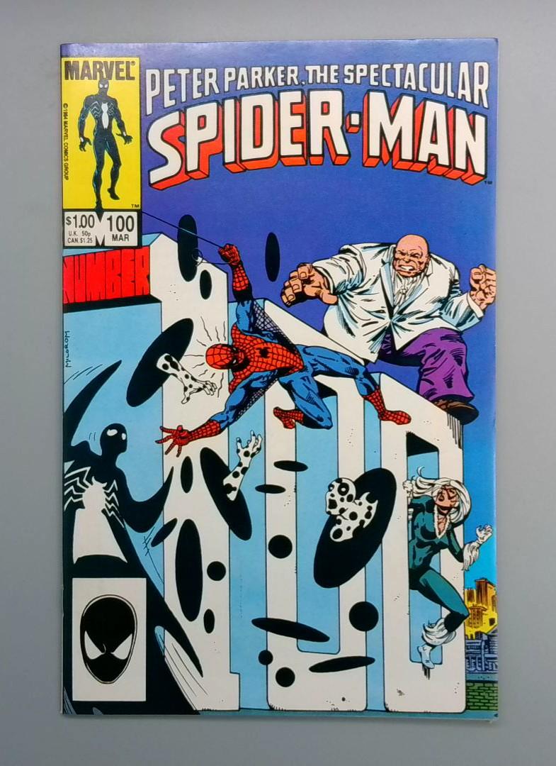 Spectacular Spider-Man #100, VF/NM Marvel, 1985 JR1