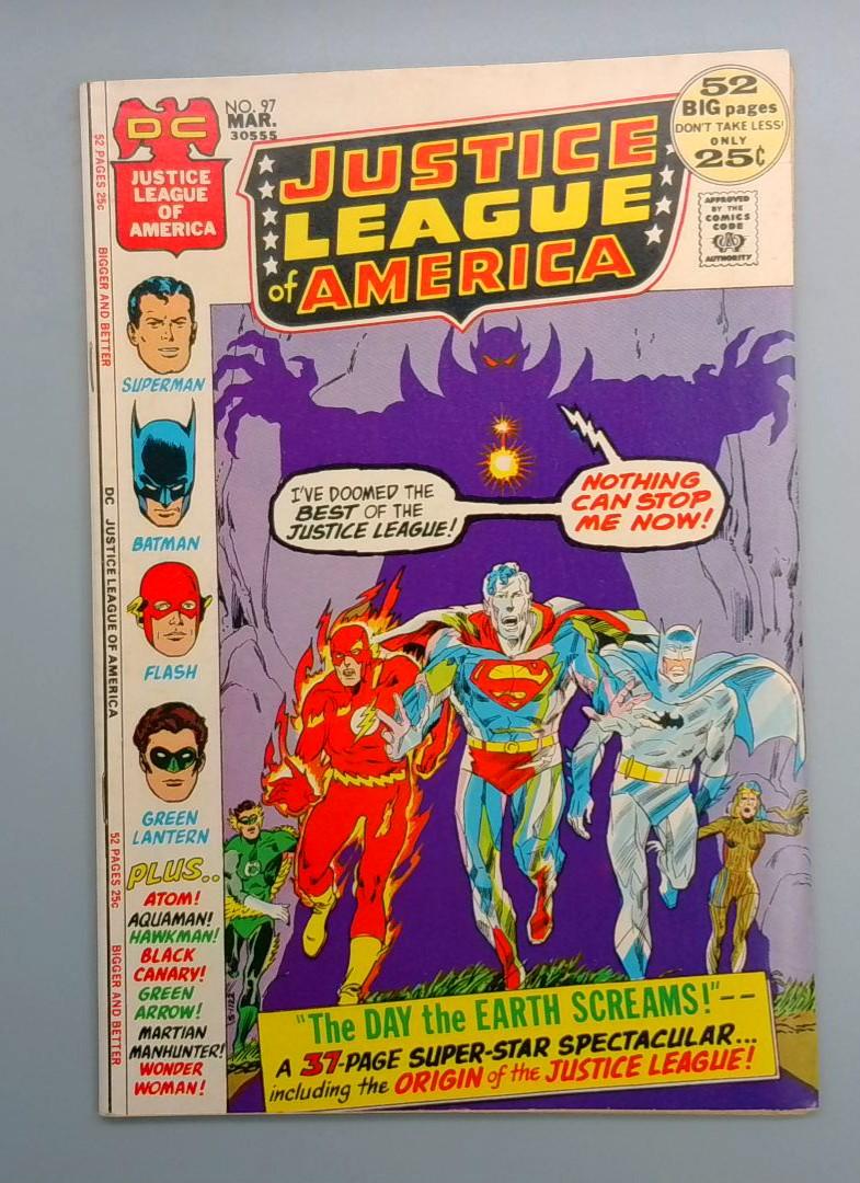 Justice League of America #97, VF/NM DC, 1971 JR1