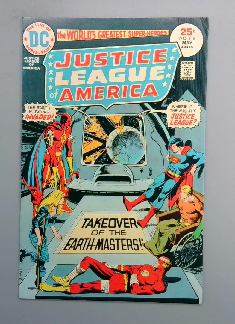 Justice League of America #118, FN+ DC, 1975 JR1