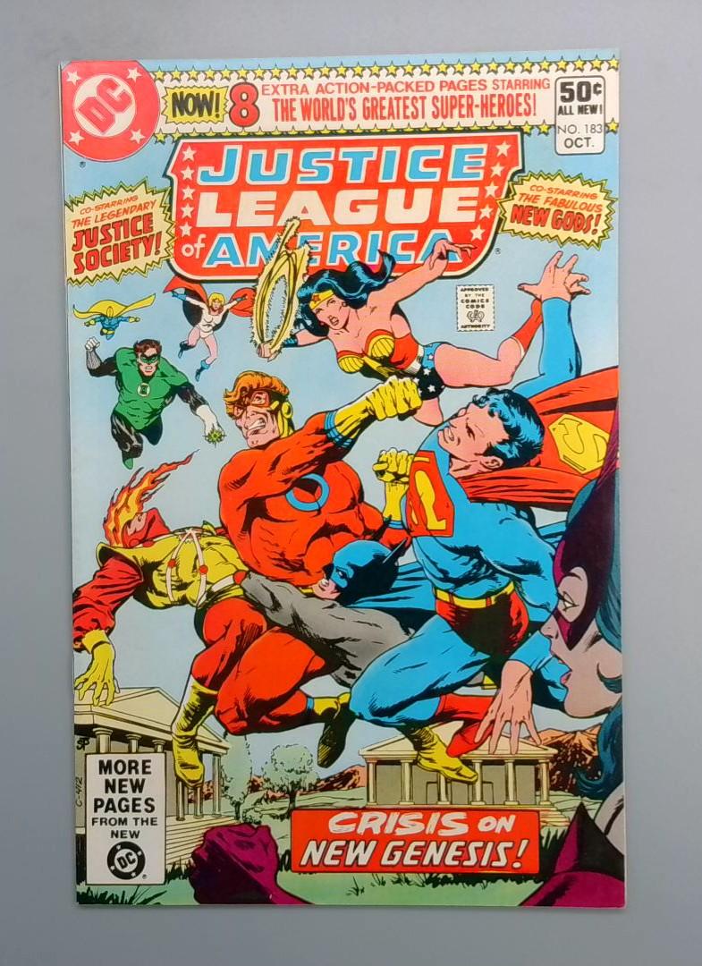 Justice League of America #183, VF/NM Darkseid DC, 1980 JR1