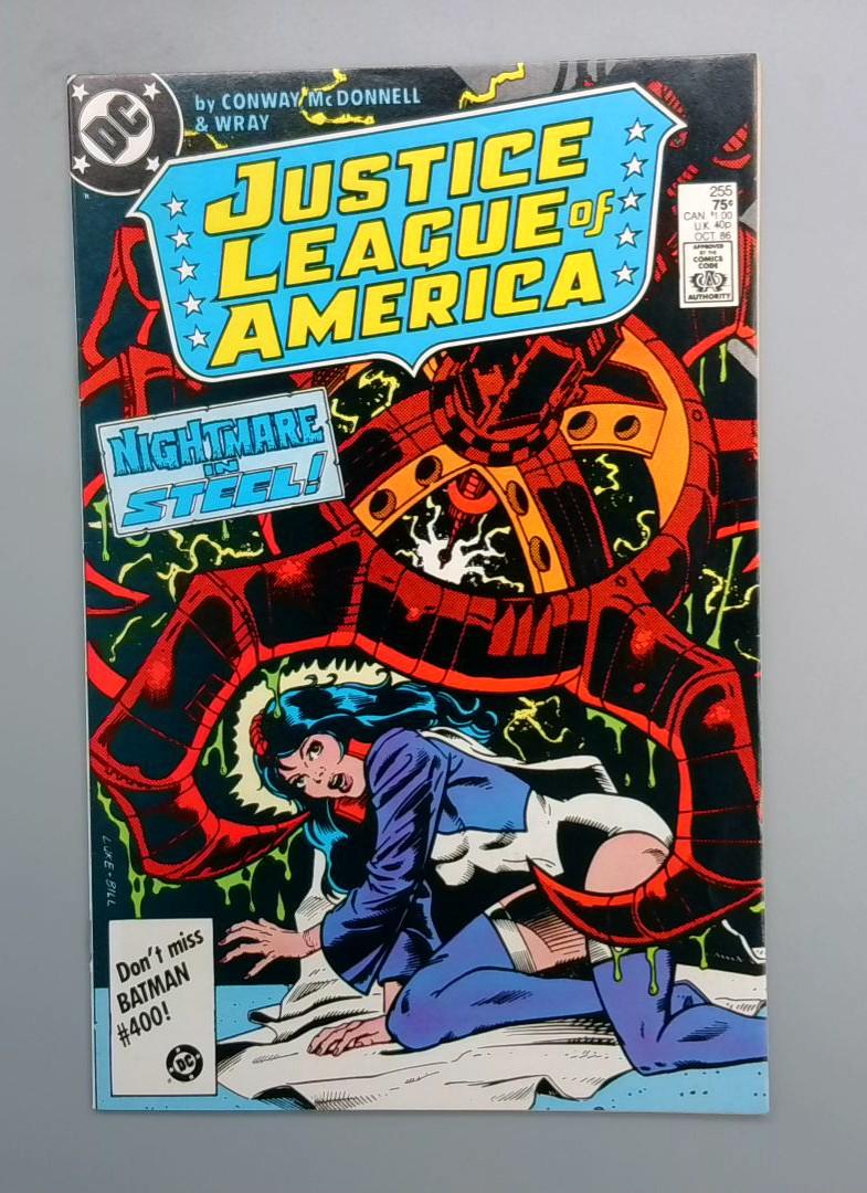 Justice League of America #255, VF/NM DC, 1986 JR1