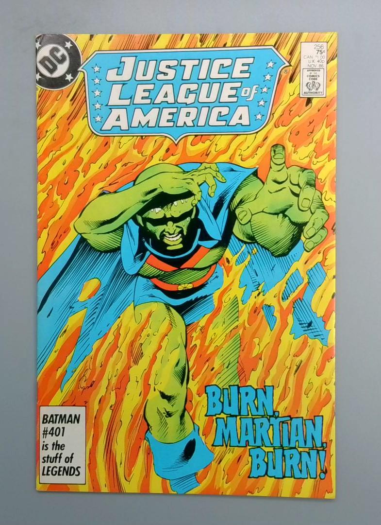 Justice League of America #256 VF DC, 1986 JR1