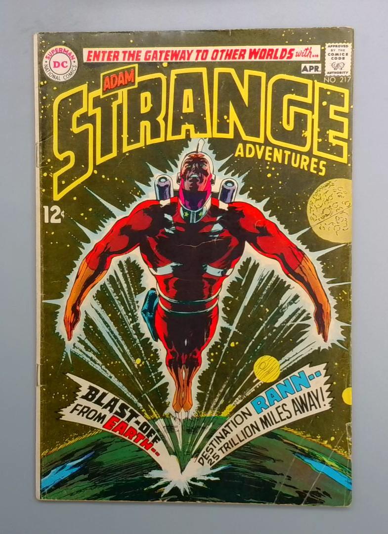 Strange Adventures #217, FN Neal Adams Cover DC, 1969 JR1