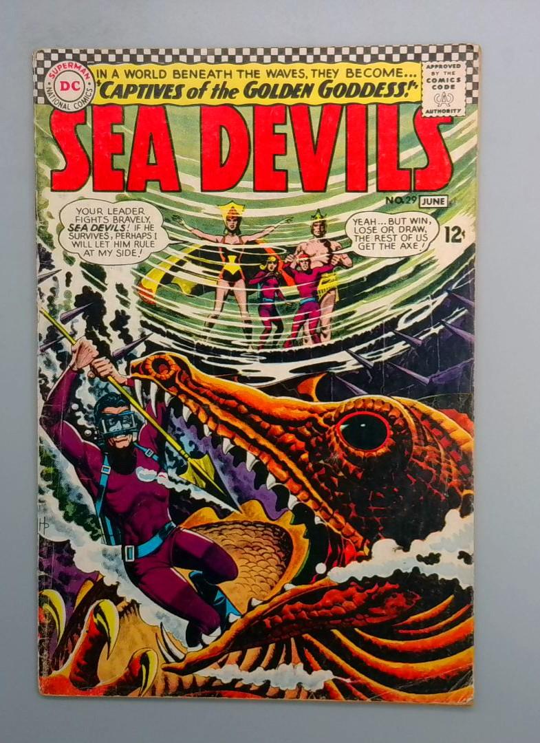 Sea Devils #29, VG/FN DC Comics, 1965 JR1 