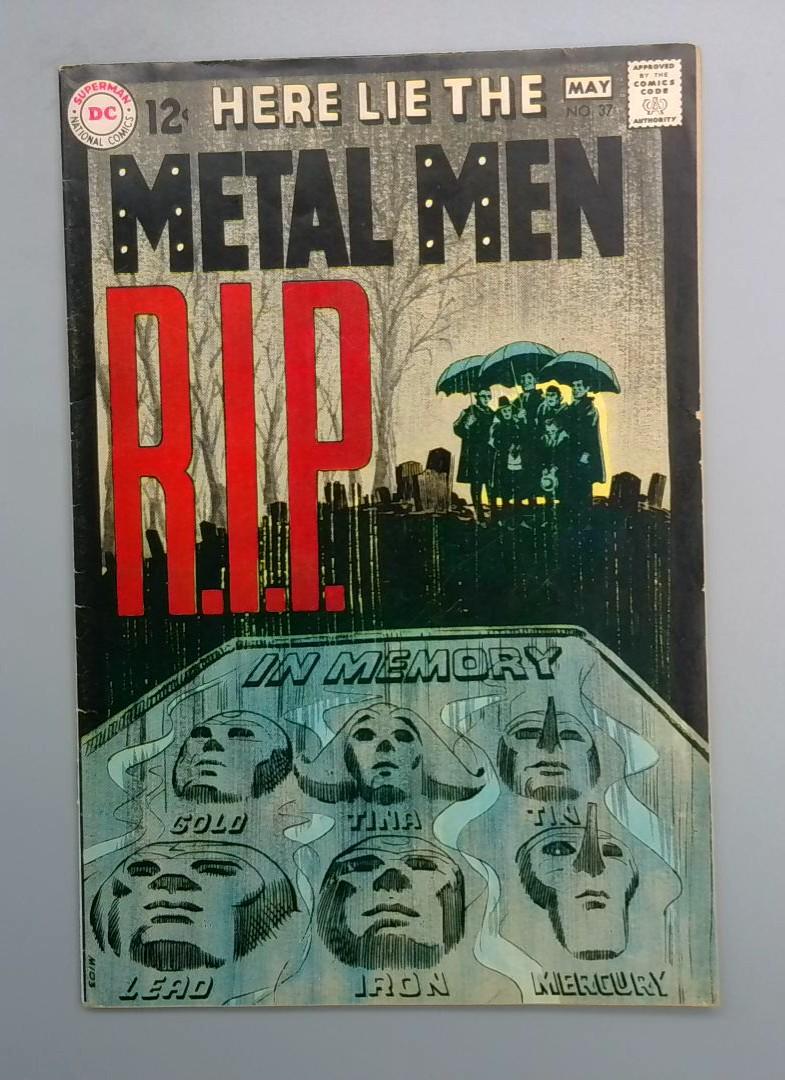 Metal Men #37 FN DC, 1968 JR1