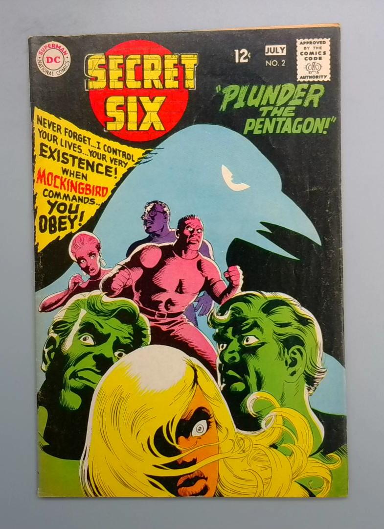 Secret Six #2 FN-  DC, 1966 JR1