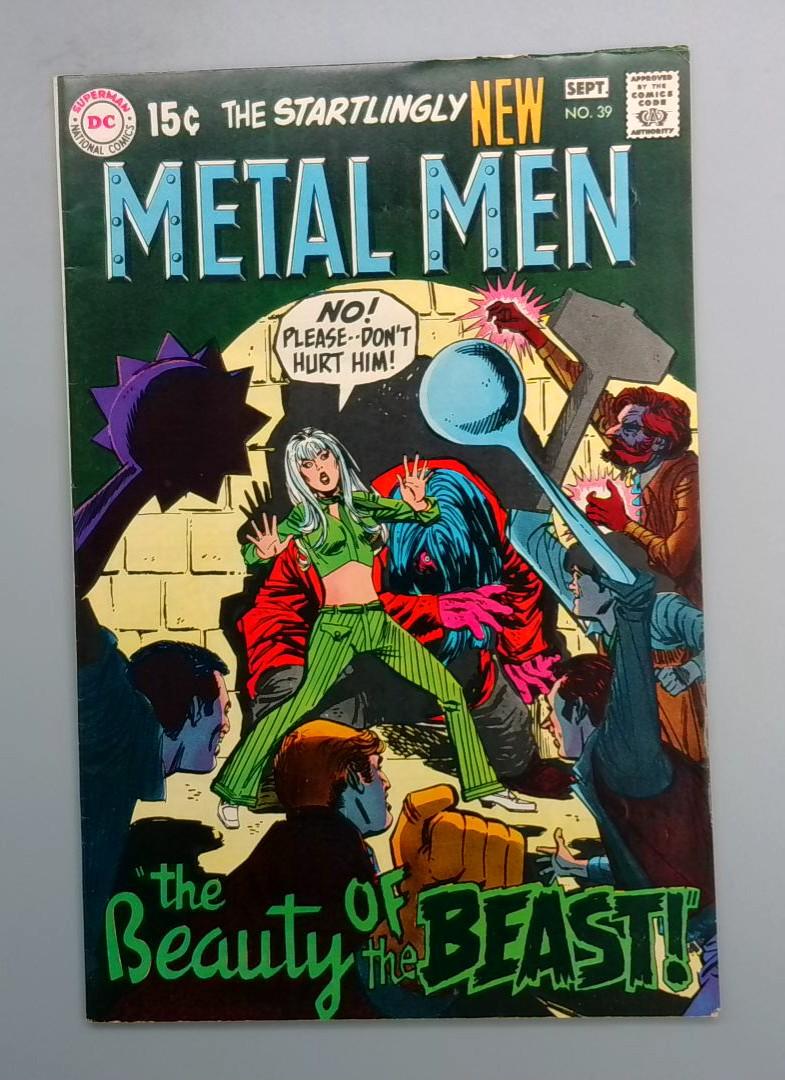 Metal Men #39, VF "The Beauty of the Beast," DC, 1968 JR1