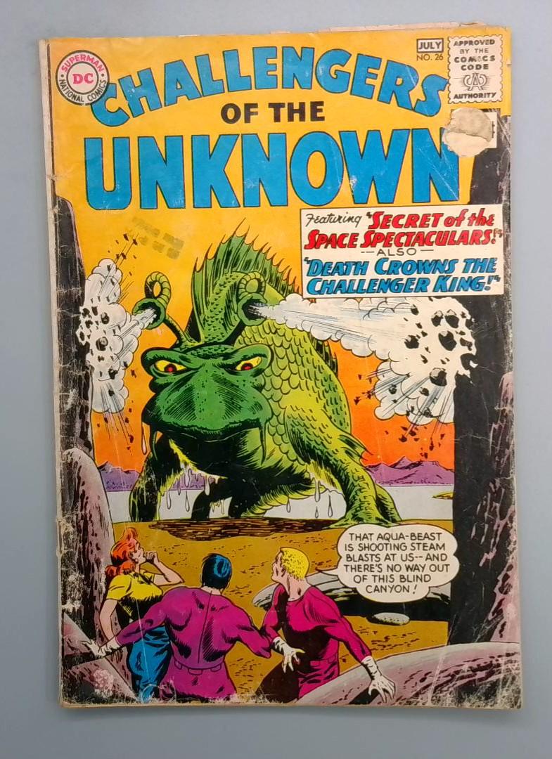 Challengers of the Unknown #26 DC, 1962 JR1