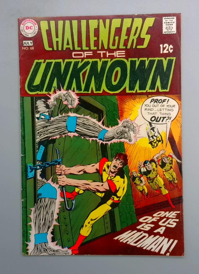 Challengers of the Unknown #68, DC, 1968 JR1