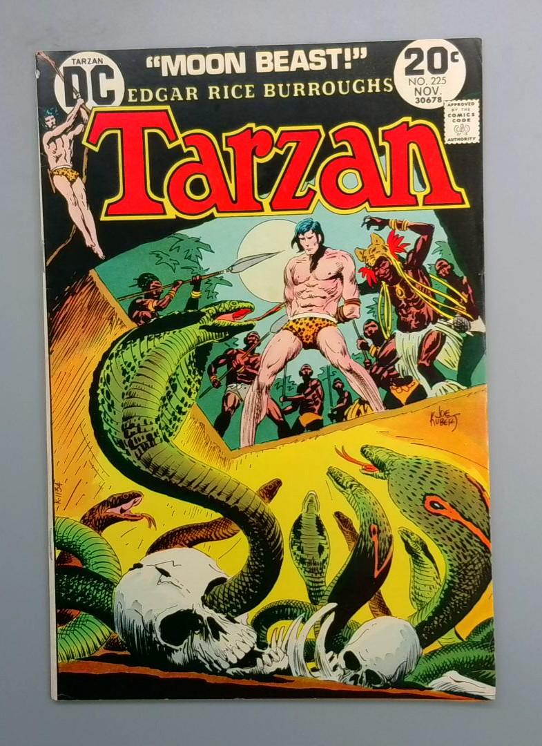 Tarzan #225, FN Moon Beast, DC, 1973 JR1