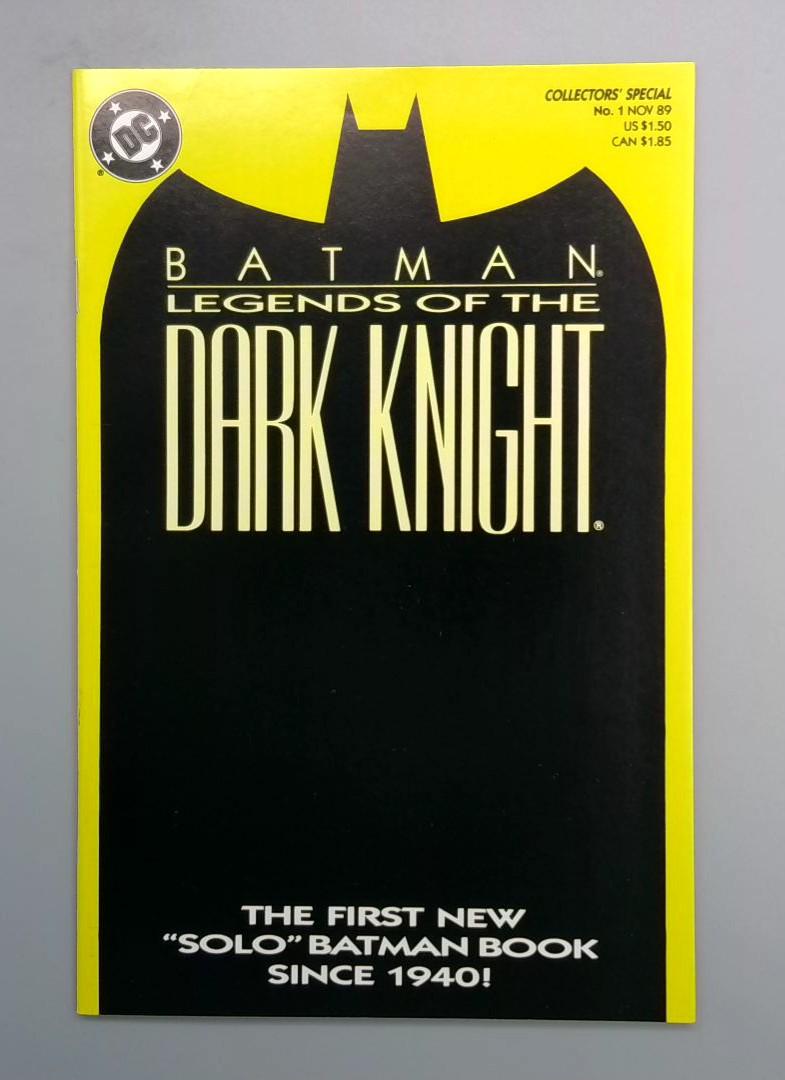 Batman: Legends of the Dark Knight #1, VF DC Comics, 1989 JR1
