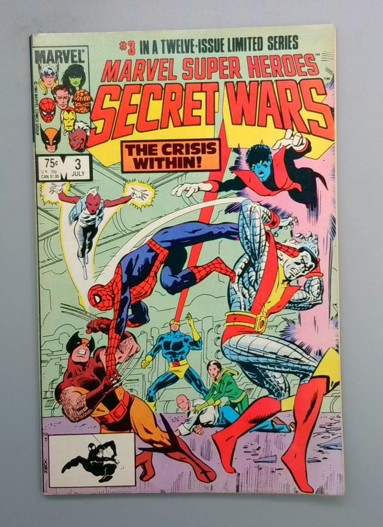 Marvel Super Heroes Secret Wars #3, 1st Titania Marvel, 1984 