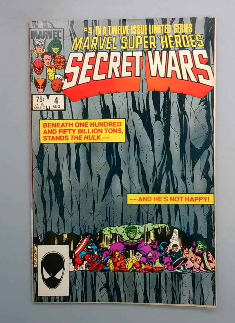 Marvel Super Heroes Secret Wars #4, Marvel, 1984