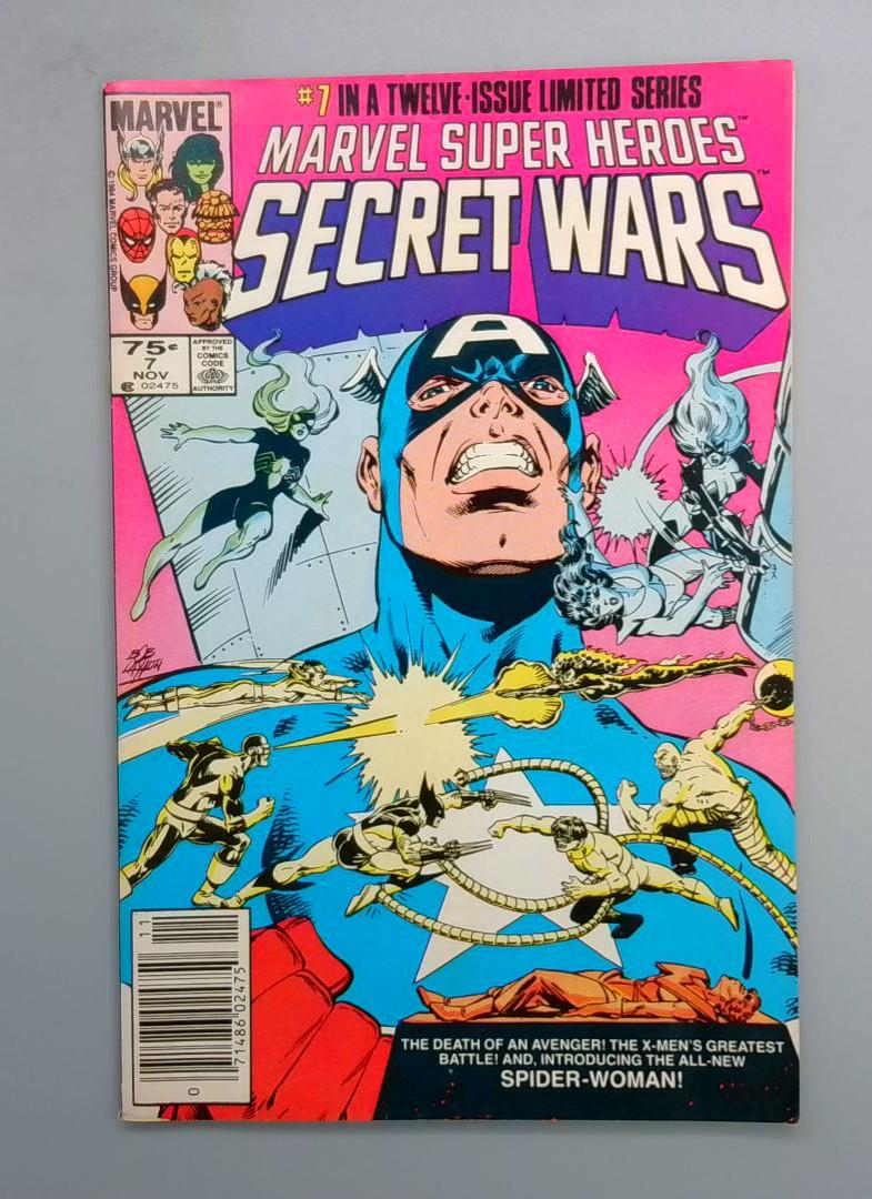 Marvel Super Heroes Secret Wars #7 1st Spider-Woman, Marvel Comics, 1984