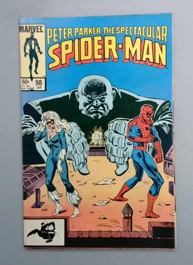 Spectacular Spider-Man #98 VF 1st Spot Marvel, 1984