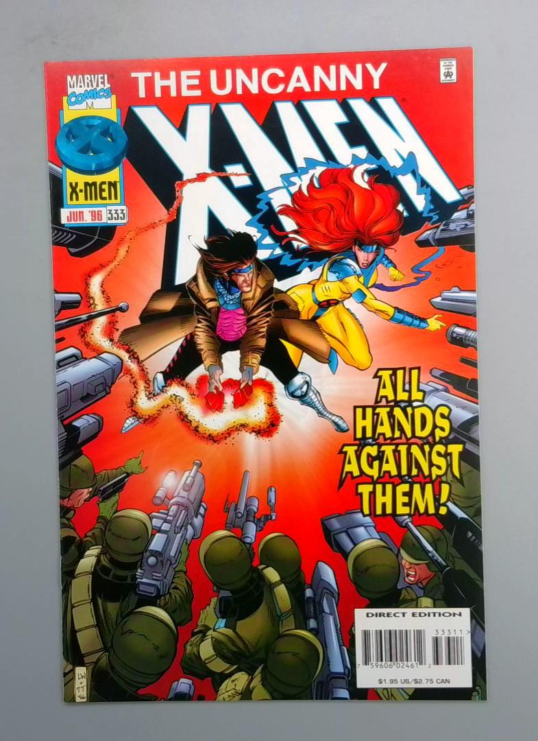 Uncanny X-Men #333, Marvel, 1996 JR1