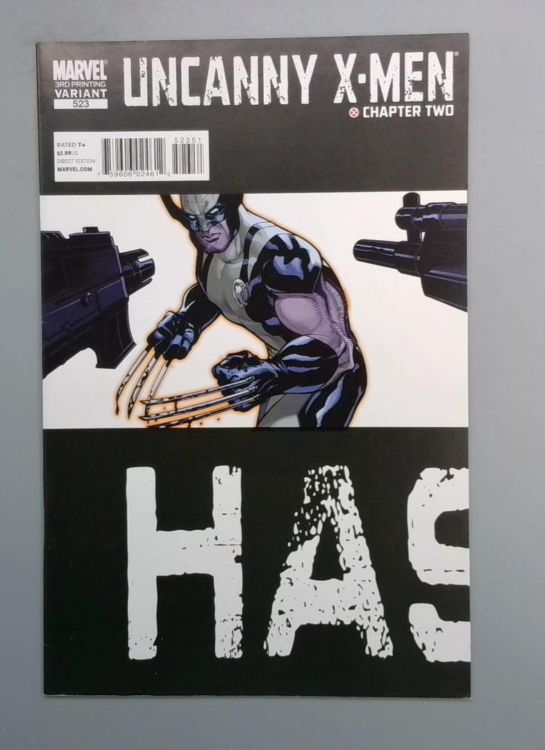 Uncanny X-Men #523, NM- 3rd Printing Variant, Marvel, 2010 JR1