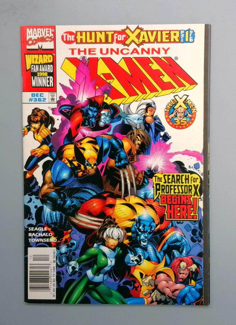 Uncanny X-Men #362, NM- Marvel, 1998 JR1
