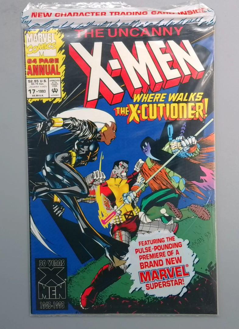 Uncanny X-Men Annual #17, NM Sealed, Bagged with Card Marvel, 1993 JR1
