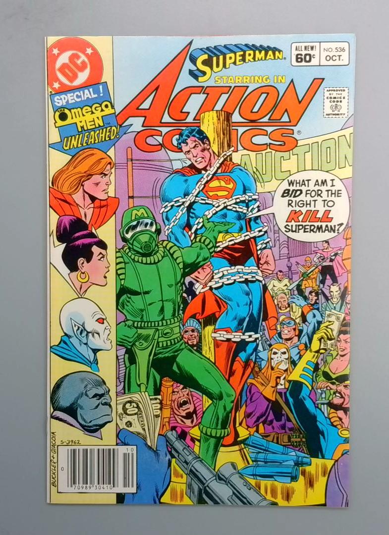 Action Comics #536, NM- Newsstand DC, October 1982 JR1