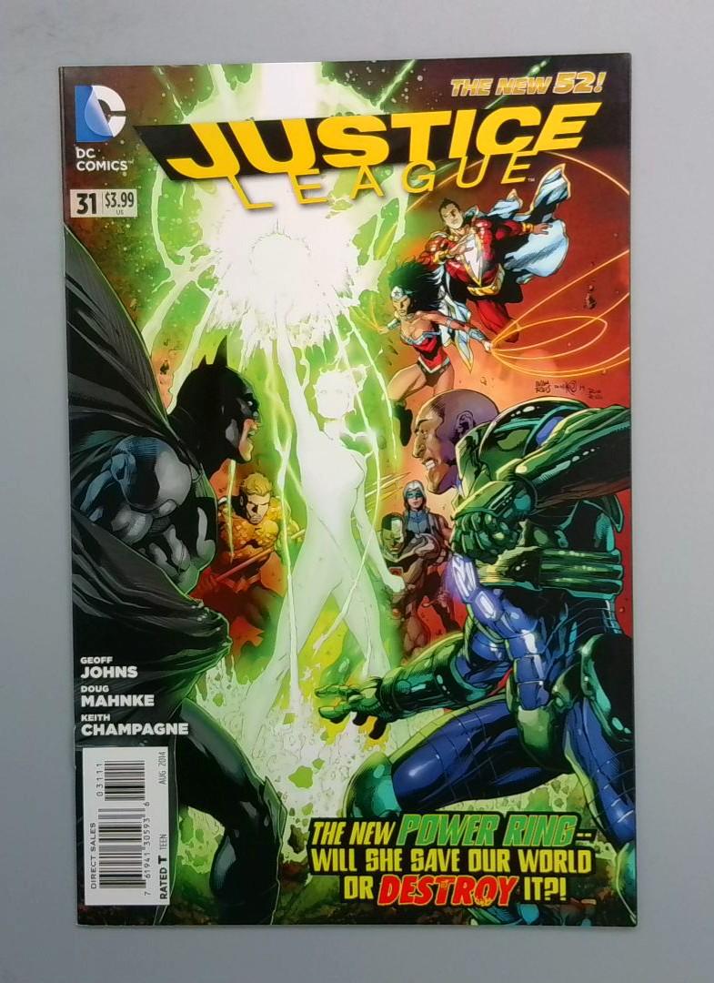 Justice League #31, NM 1st Full Jessica Cruz DC Comics, 2014 JR1