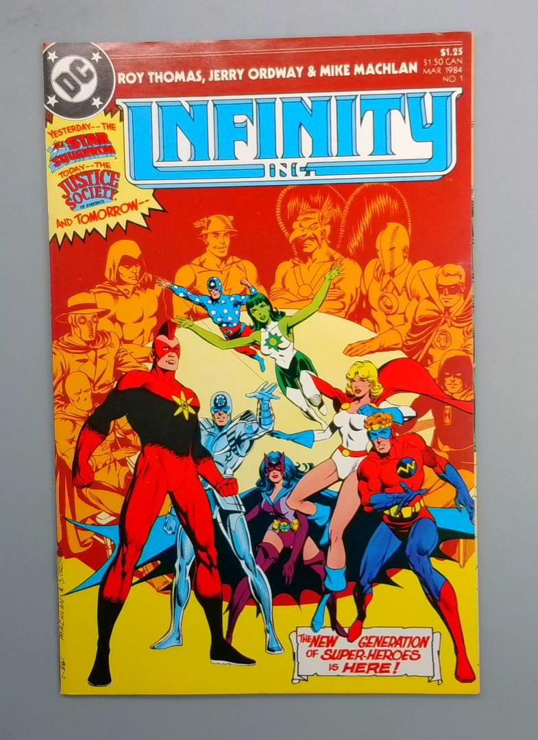 INFINITY INC. #1, 1st Appearance, DC, 1984 JR1