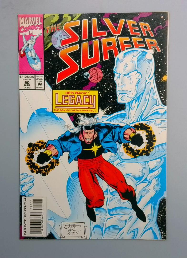 Silver Surfer #90 VF/NM Marvel, 1992 JR1