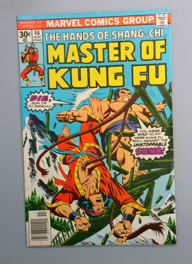 Master of Kung Fu #46, 1st Shaka Kharn Marvel, 1976 JR1