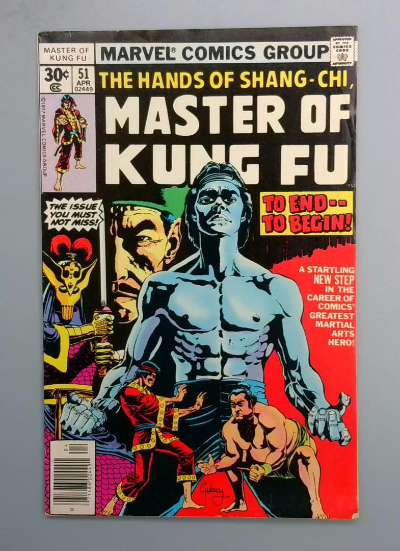 Master of Kung Fu #51, VF Marvel, 1977 JR1