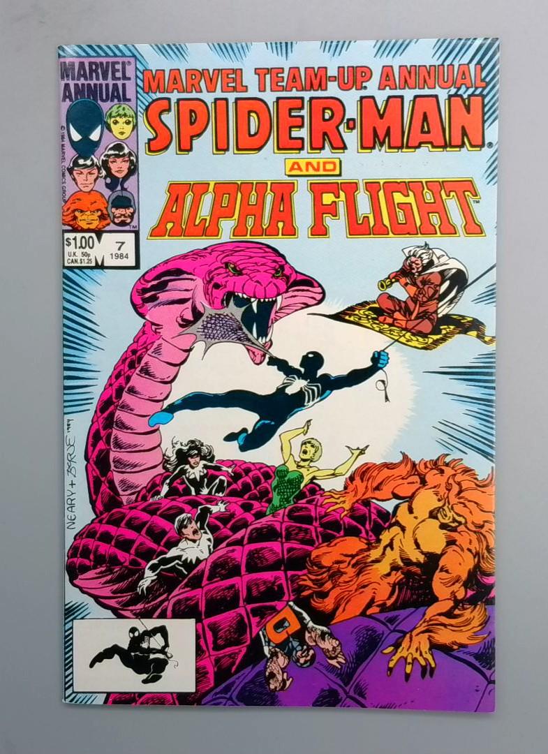 Marvel Team-Up Annual #7, VF+ Marvel, 1984 JR1