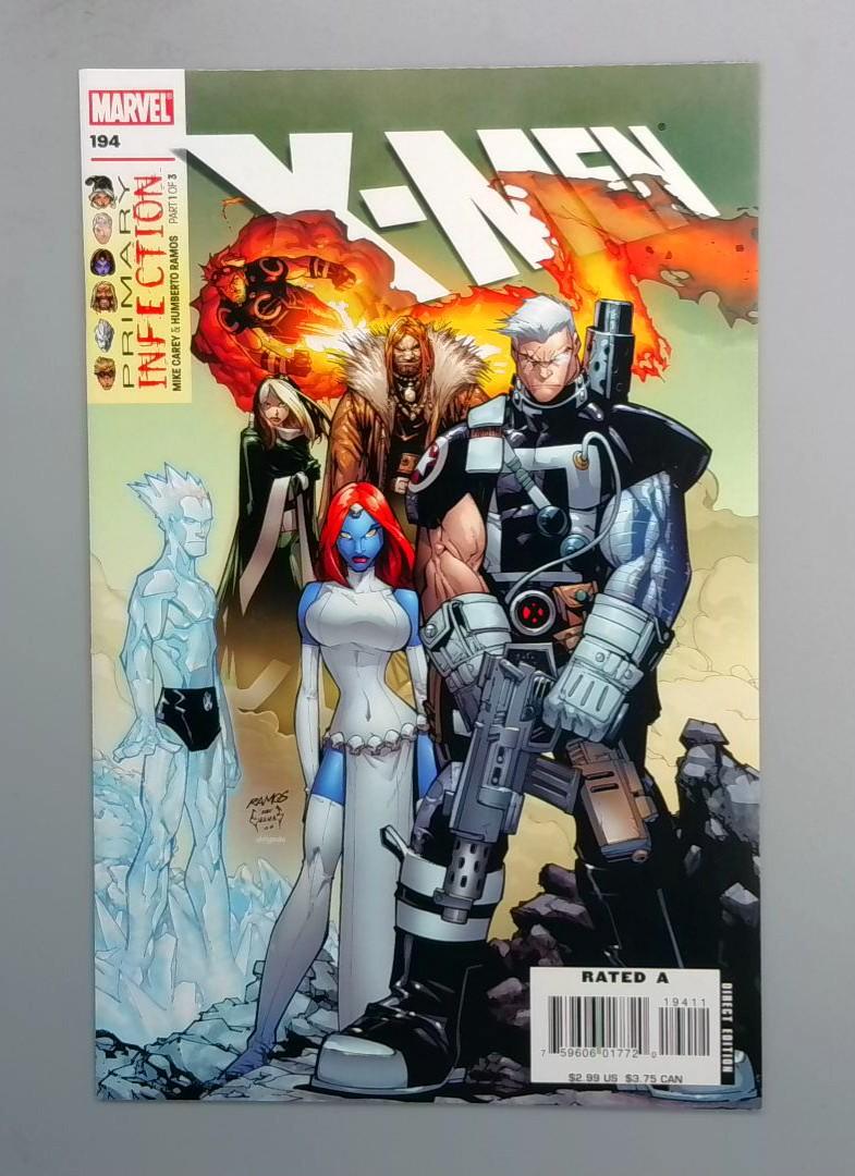 X-Men #194, NM Marvel, 2011 JR1