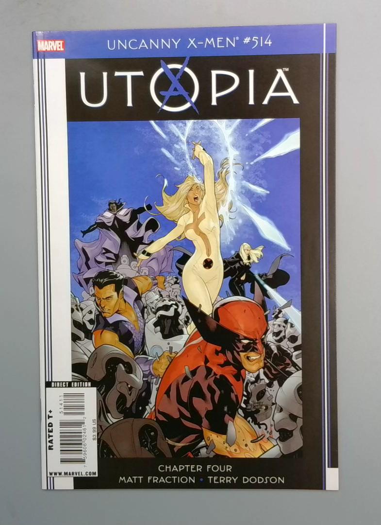 Uncanny X-Men #514, VF/NM Chapter Four, Direct Edition, Marvel, 2009 JR1