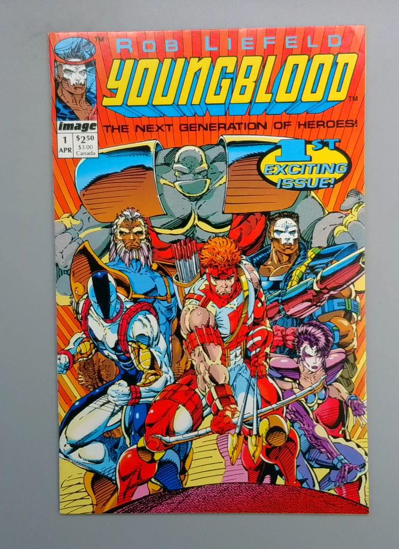 Youngblood #1, 1st Exciting Issue, Image, 1992 