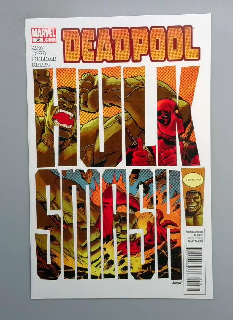 Deadpool #38, VF Hulk Marvel, 2011