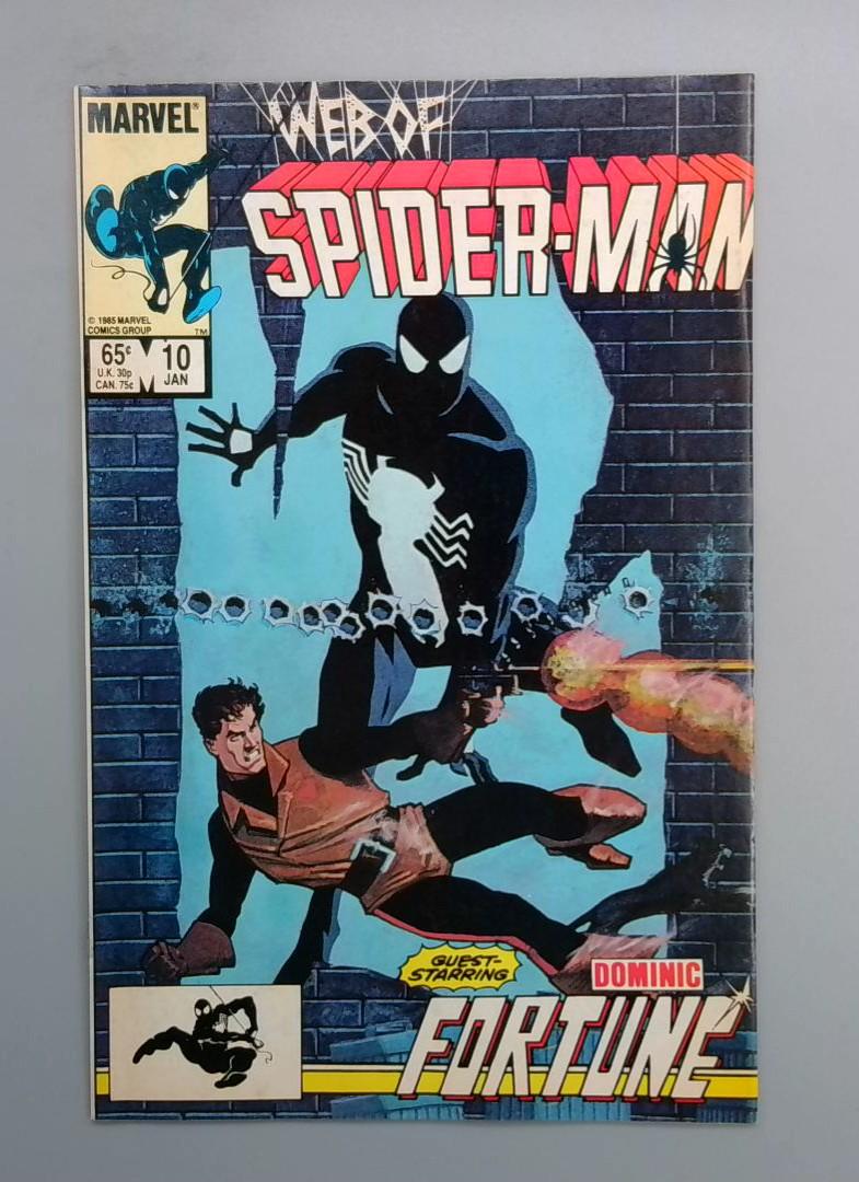 Web of Spider-Man #10, Dominic Fortune, Marvel, 1986