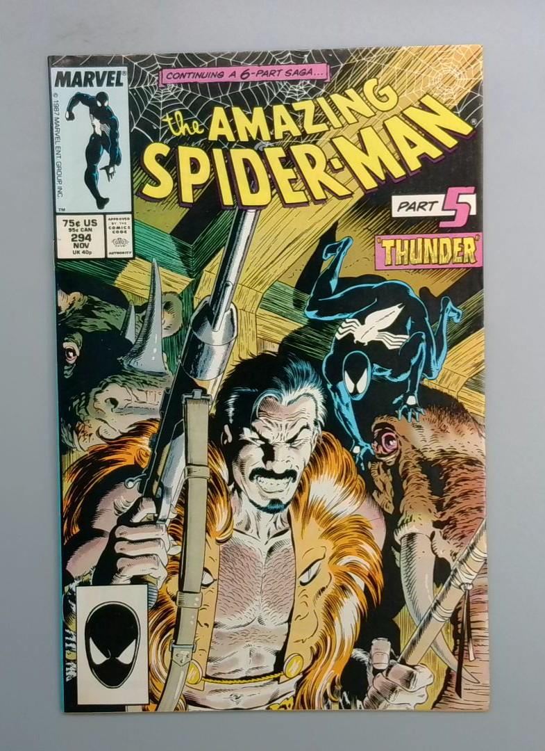 Amazing Spider-Man #294, Part 5 Thunder, Marvel, 1987