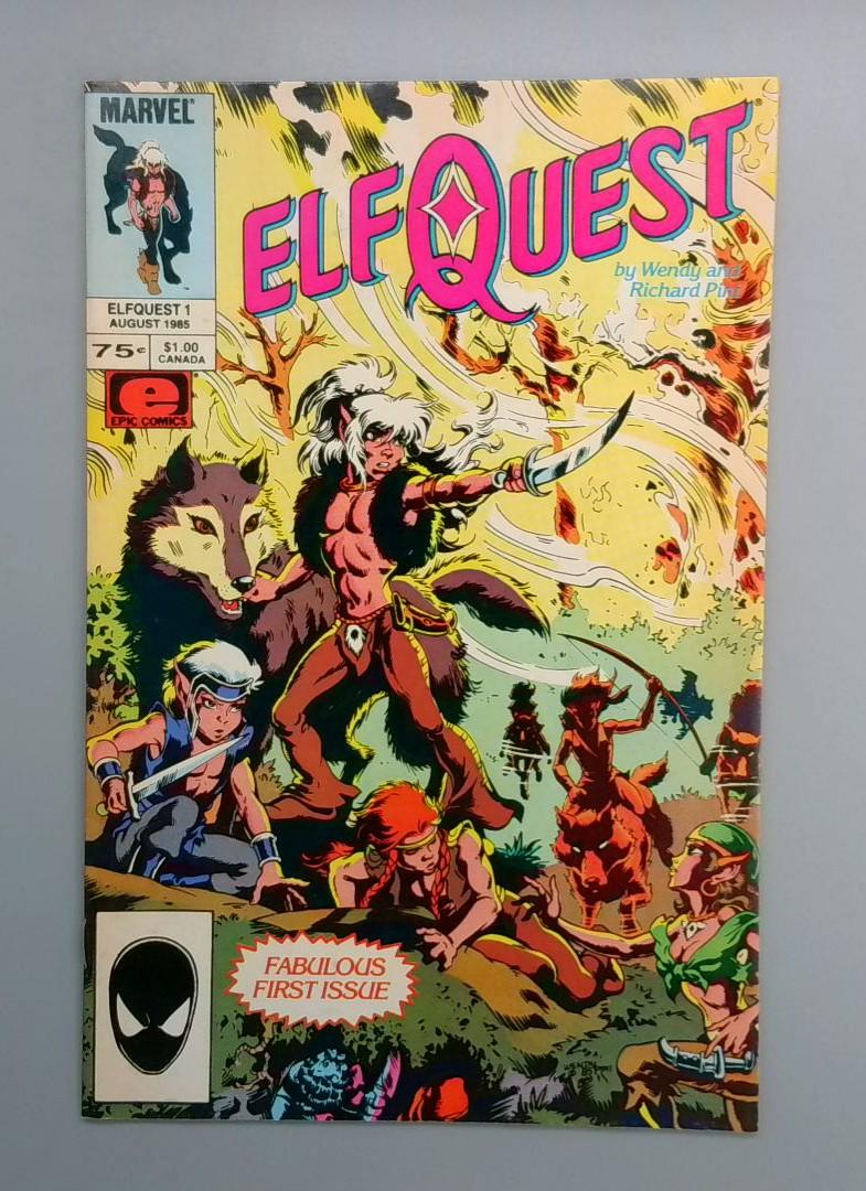 ElfQuest #1, Newsstand, Marvel, 1985